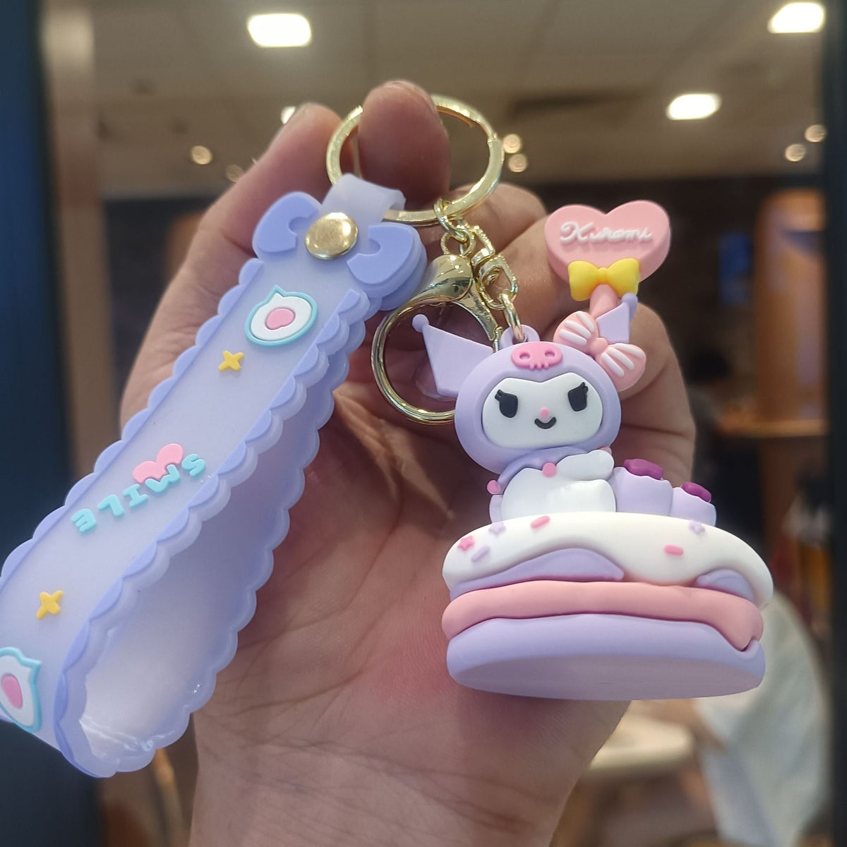 Kuromi & My Melody Keychain