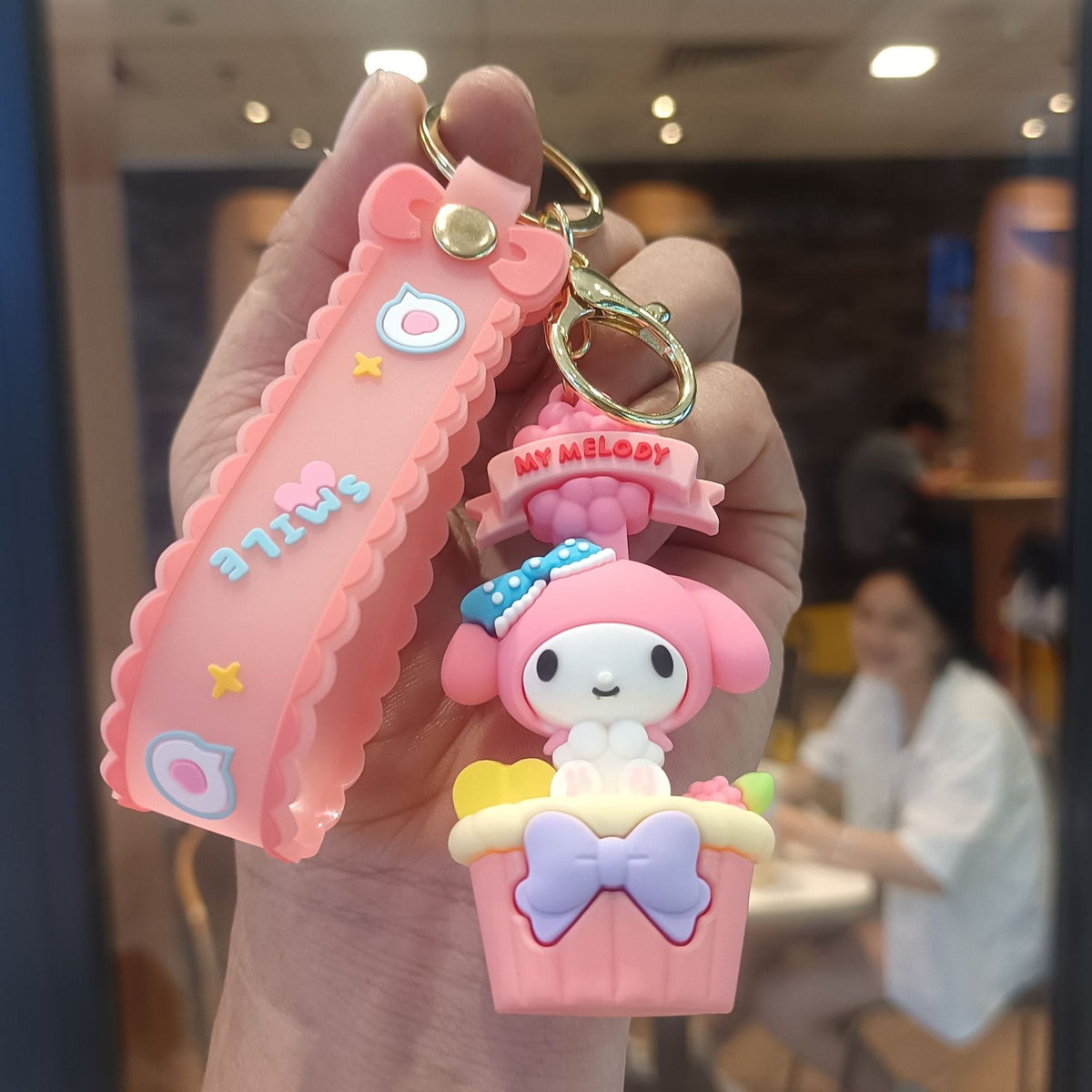 Kuromi & My Melody Keychain