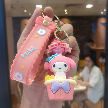 Kuromi & My Melody Keychain