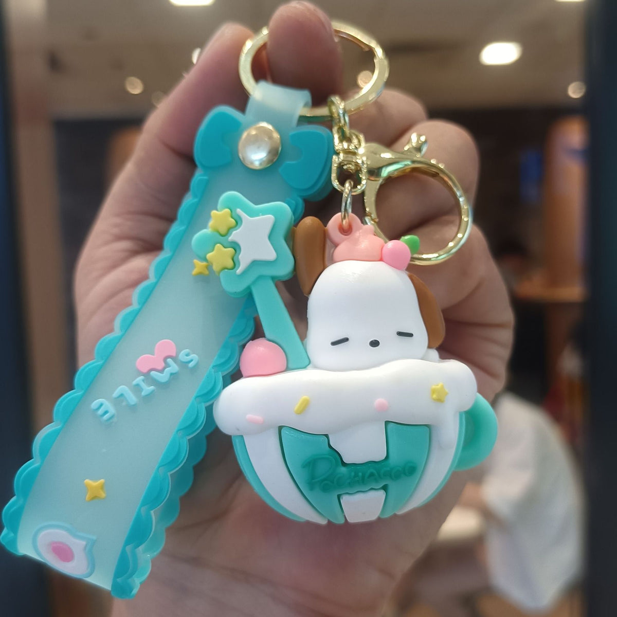 Kuromi & My Melody Keychain