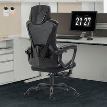 Load image into Gallery viewer, Office Chair Mid Back Swivel Lumbar Support Desk Chair,Computer Gaming Chair with Comfortable Armrests
