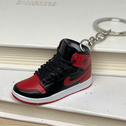 3D Mini Basketball Shoe Keychain - Style-2 - AJ23826339