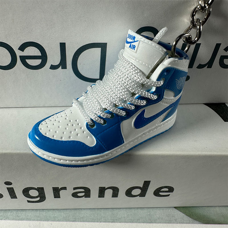 3D Mini Basketball Shoe Keychain - Style-4 - AJ23826341