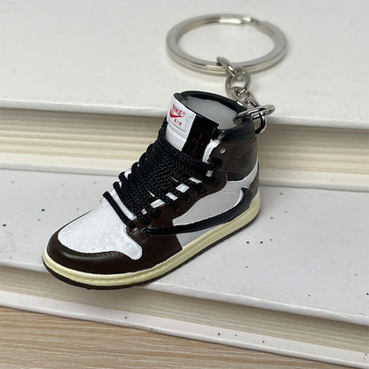 3D Mini Basketball Shoe Keychain - Style-8 - AJ23826345
