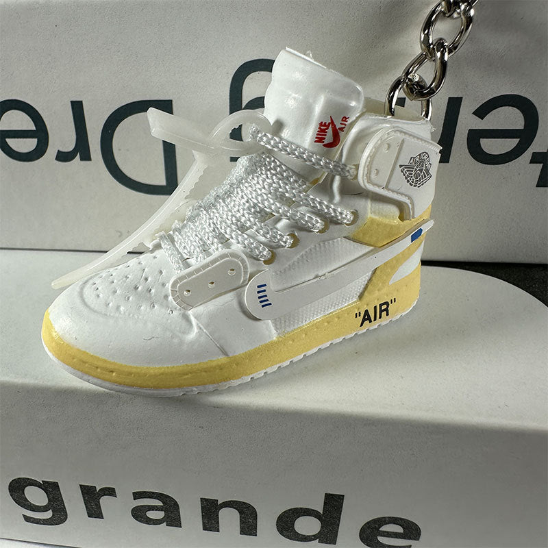3D Mini Basketball Shoe Keychain - Style-15 - AJ23826352