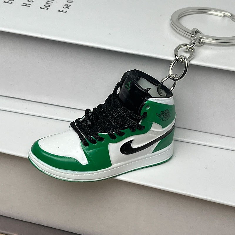 3D Mini Basketball Shoe Keychain - Style-31 - AJ23826368