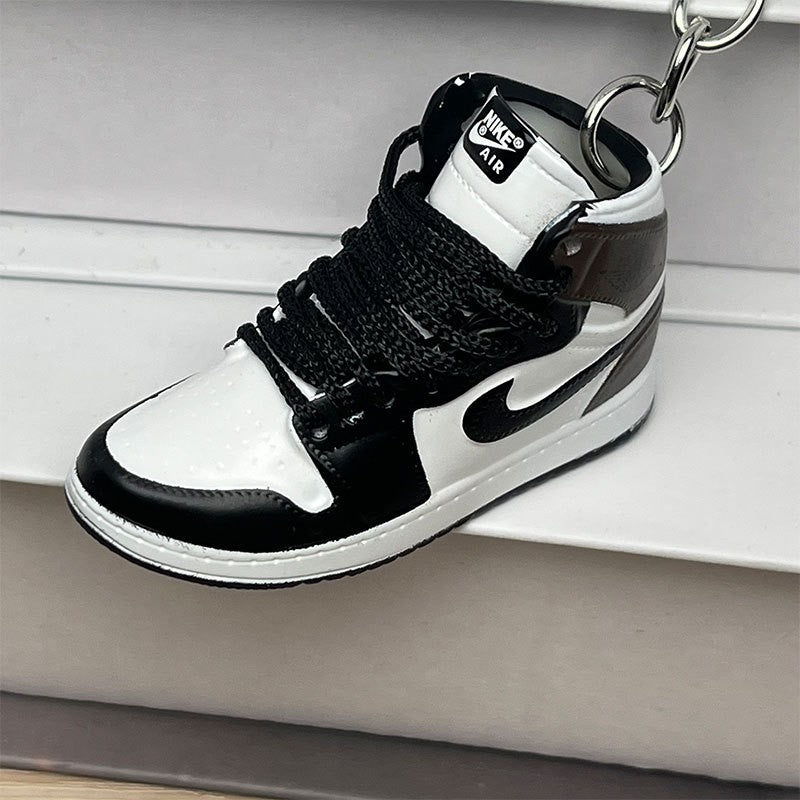 3D Mini Basketball Shoe Keychain - Style-32 - AJ23826369