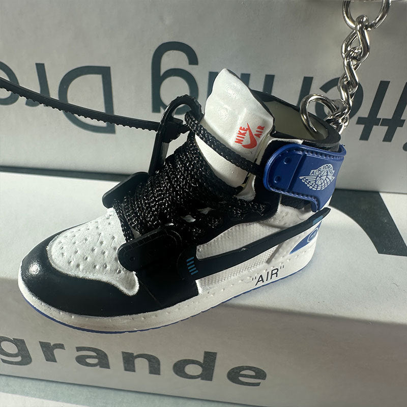 3D Mini Basketball Shoe Keychain - Style-33 - AJ23826370