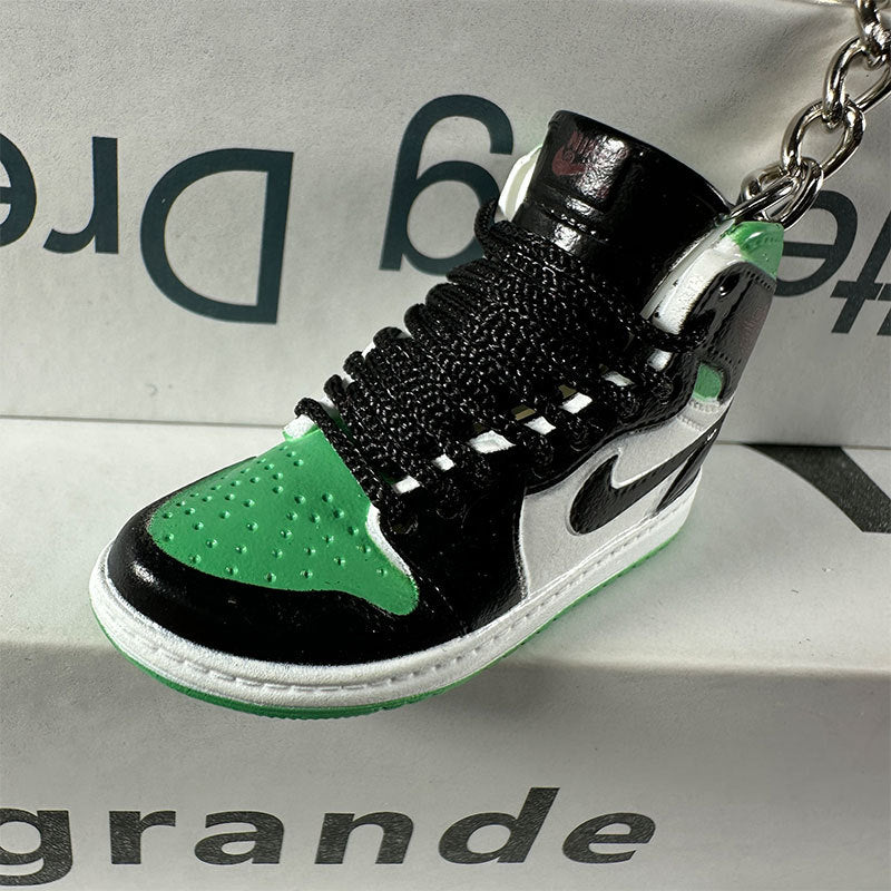 3D Mini Basketball Shoe Keychain - Style-44 - AJ23826381