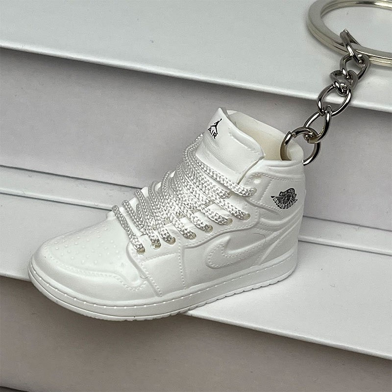 3D Mini Basketball Shoe Keychain - Style-47 - AJ23826384