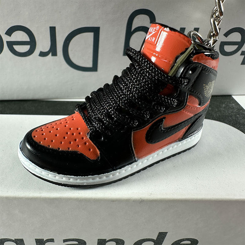 3D Mini Basketball Shoe Keychain - Style-54 - AJ23826391