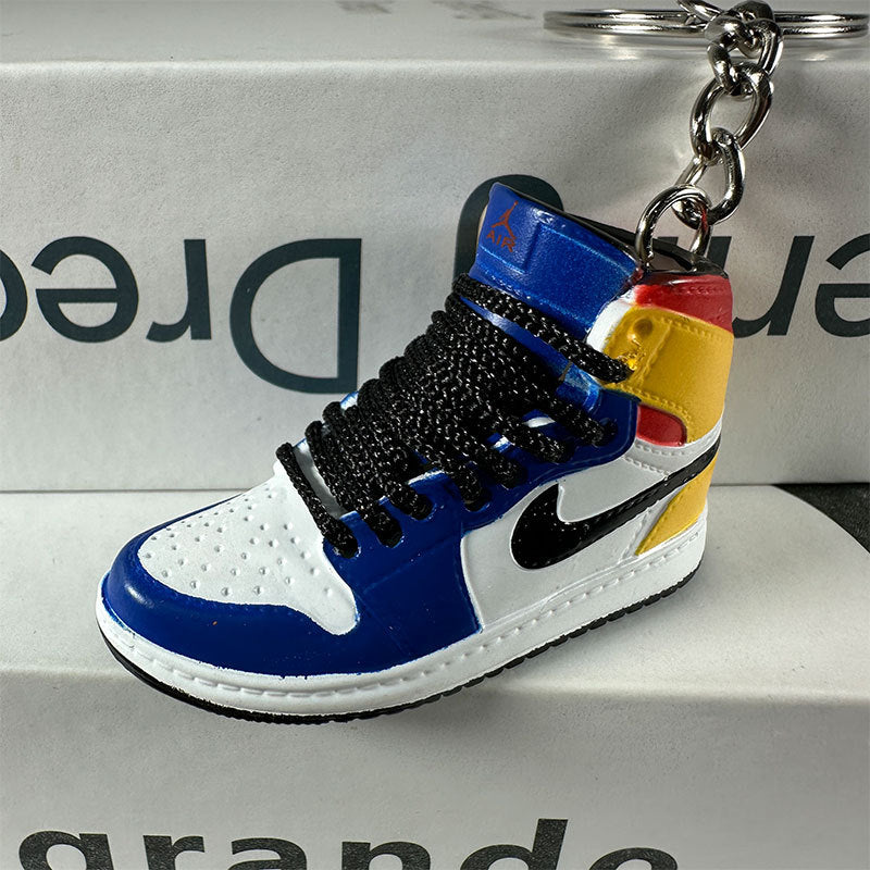 3D Mini Basketball Shoe Keychain - Style-63 - AJ23826400