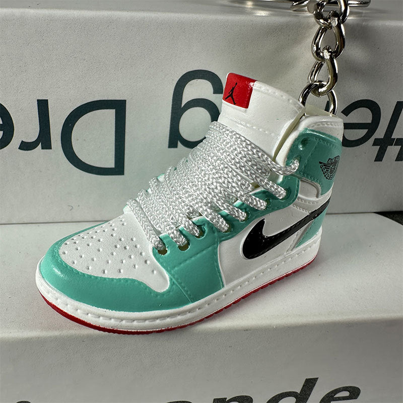 3D Mini Basketball Shoe Keychain - Style-70 - AJ23826407