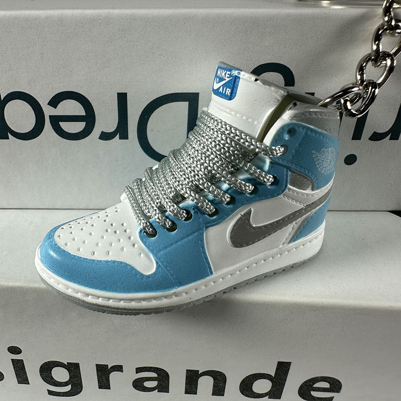 3D Mini Basketball Shoe Keychain - Style-81 - AJ23826418