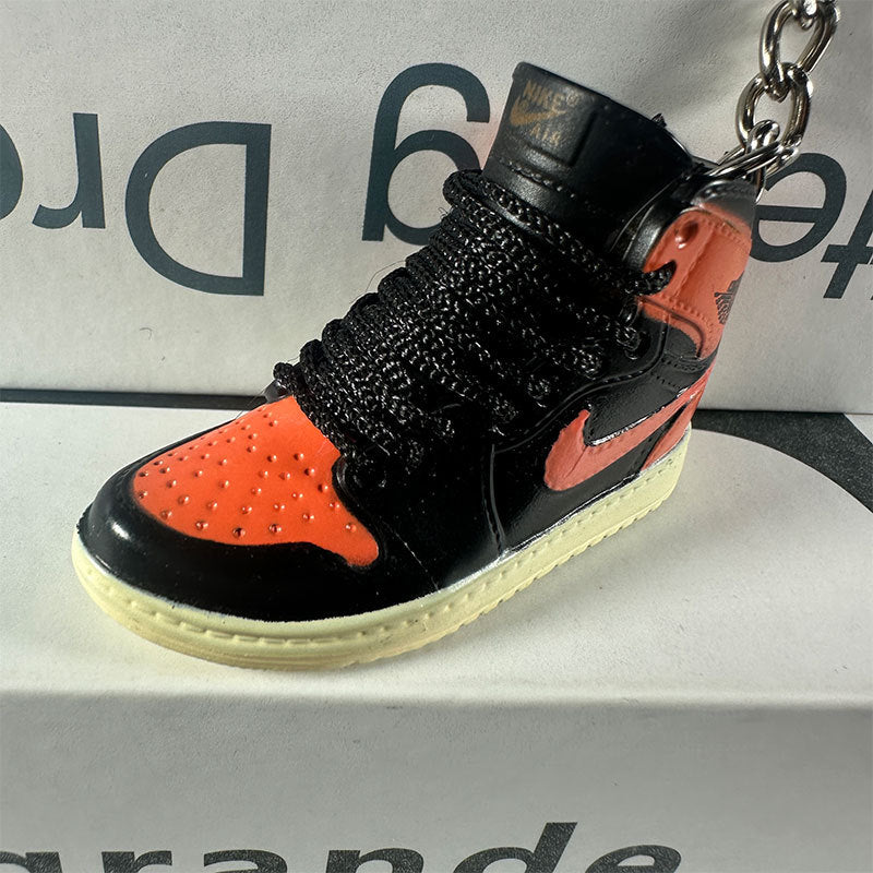 3D Mini Basketball Shoe Keychain - Style-82 - AJ23826419