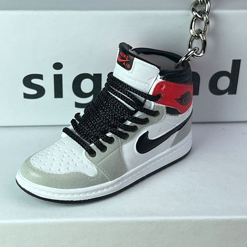 3D Mini Basketball Shoe Keychain - Style-86 - AJ23826423