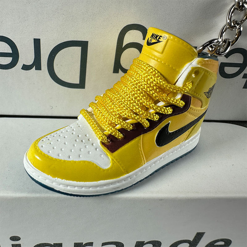 3D Mini Basketball Shoe Keychain - Style-87 - AJ23826424