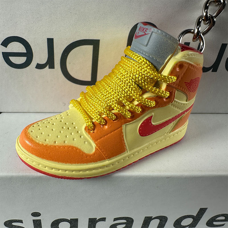 3D Mini Basketball Shoe Keychain - Style-89 - AJ23826426