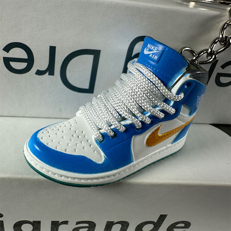 3D Mini Basketball Shoe Keychain - Style-94 - AJ23826431