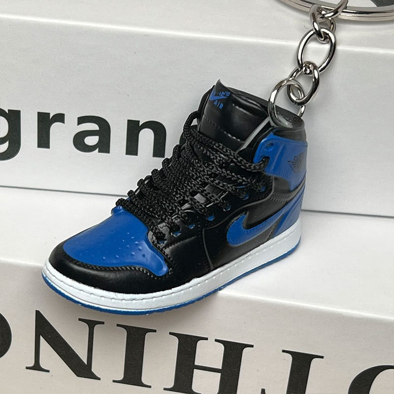 3D Mini Basketball Shoe Keychain - Style-97 - AJ23826434