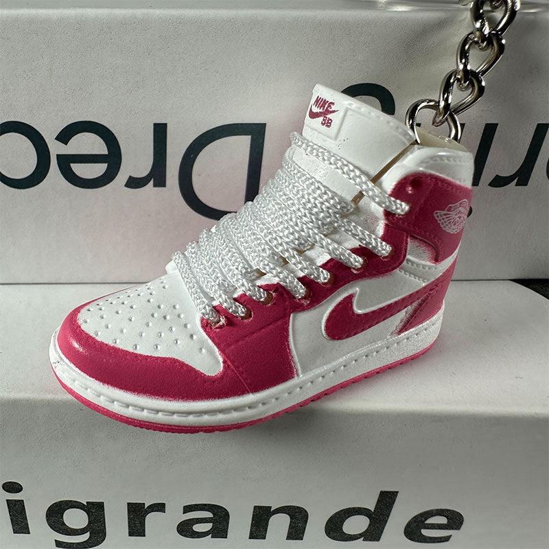 3D Mini Basketball Shoe Keychain - Style-98 - AJ23826435