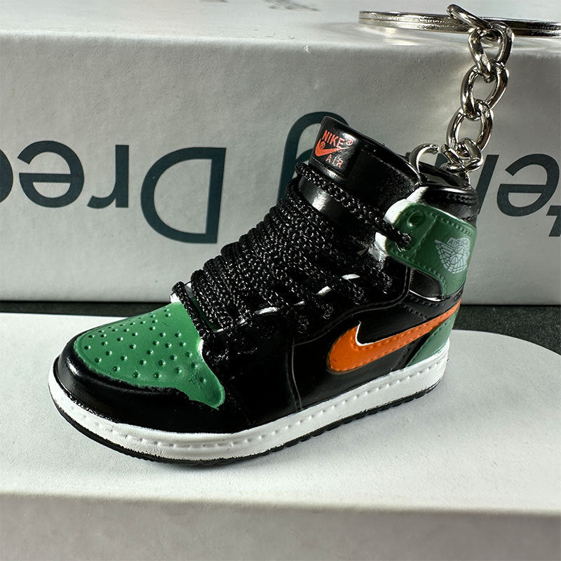 3D Mini Basketball Shoe Keychain - Style-103 - AJ23826440