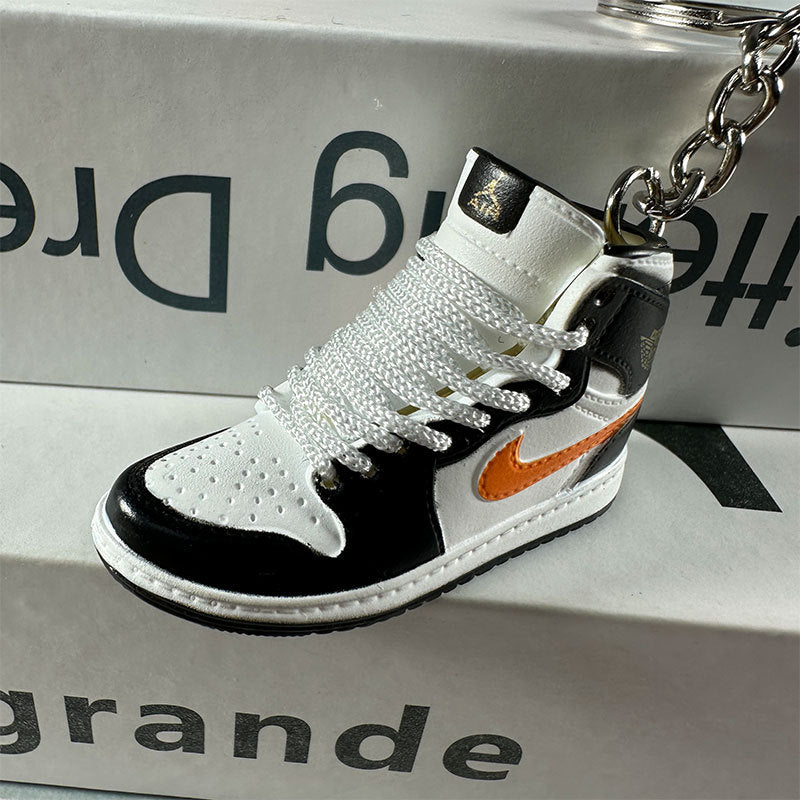 3D Mini Basketball Shoe Keychain - Style-106 - AJ23826443