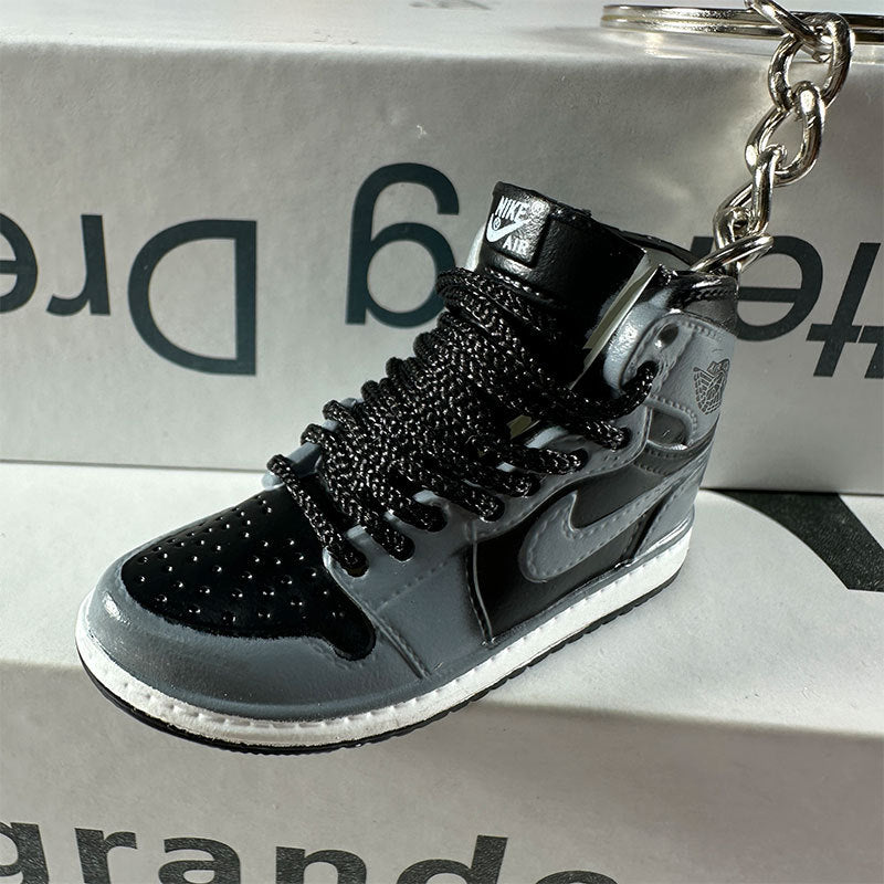 3D Mini Basketball Shoe Keychain - Style-108 - AJ23826445