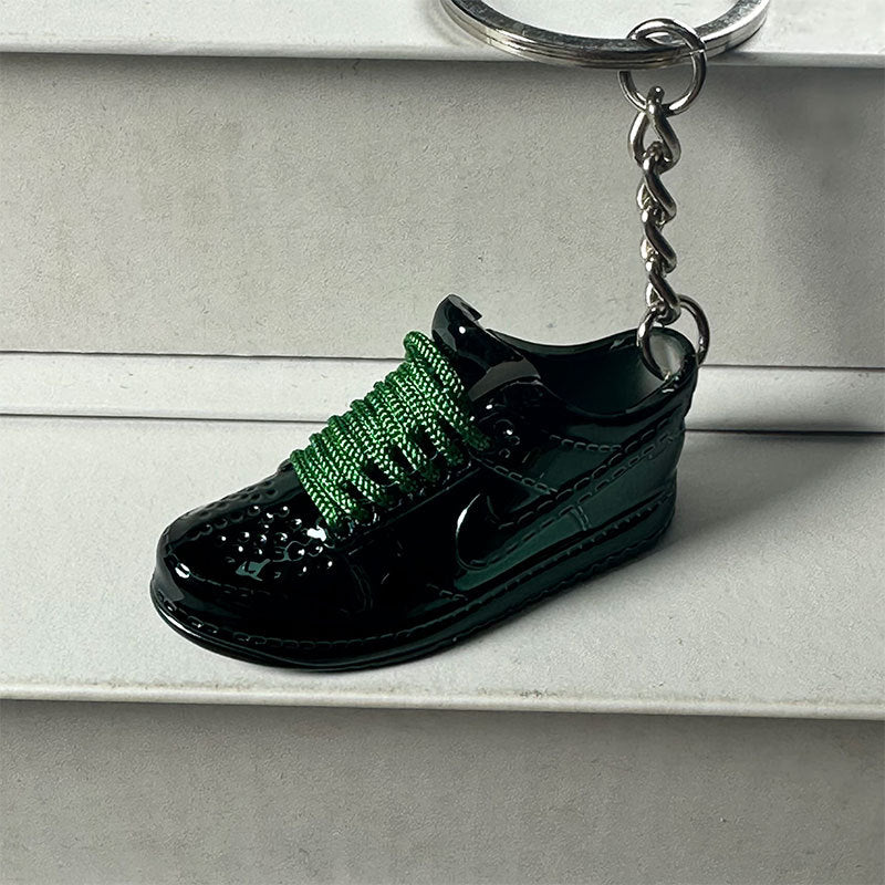 Mini Electroplated 3D Basketball Shoe Keychain - Style-14 - AJ23826459