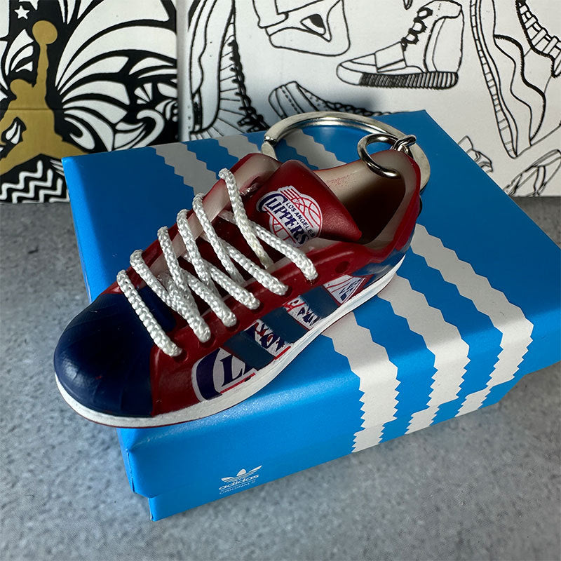 NBA Team Mini Shoe Keychain + Shoe Box - Style-3 - AJ23826477