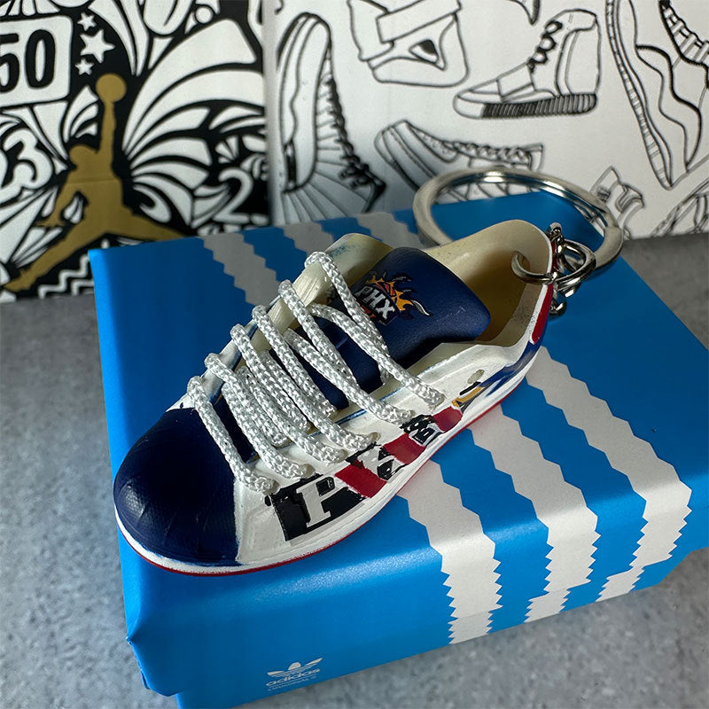 NBA Team Mini Shoe Keychain + Shoe Box - Style-10 - AJ23826484