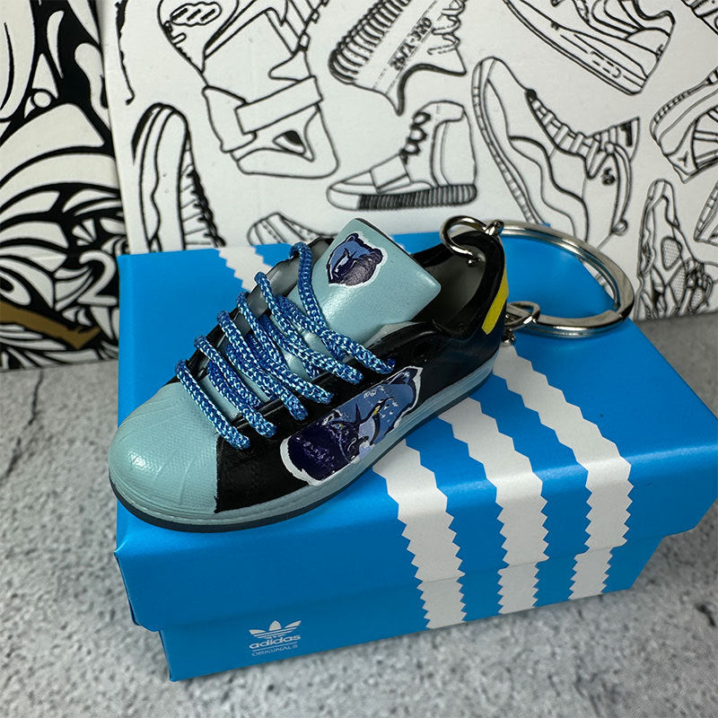 NBA Team Mini Shoe Keychain + Shoe Box - Style-11 - AJ23826485