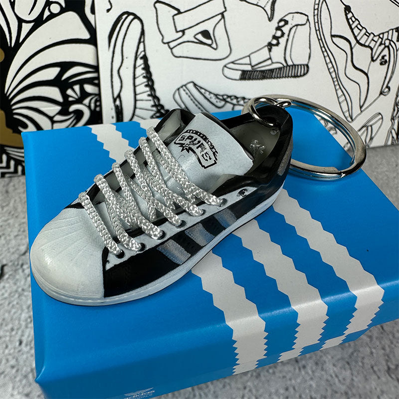 NBA Team Mini Shoe Keychain + Shoe Box - Style-20 - AJ23826494