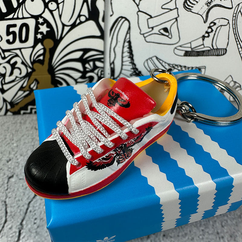 NBA Team Mini Shoe Keychain + Shoe Box - Style-28 - AJ23826502