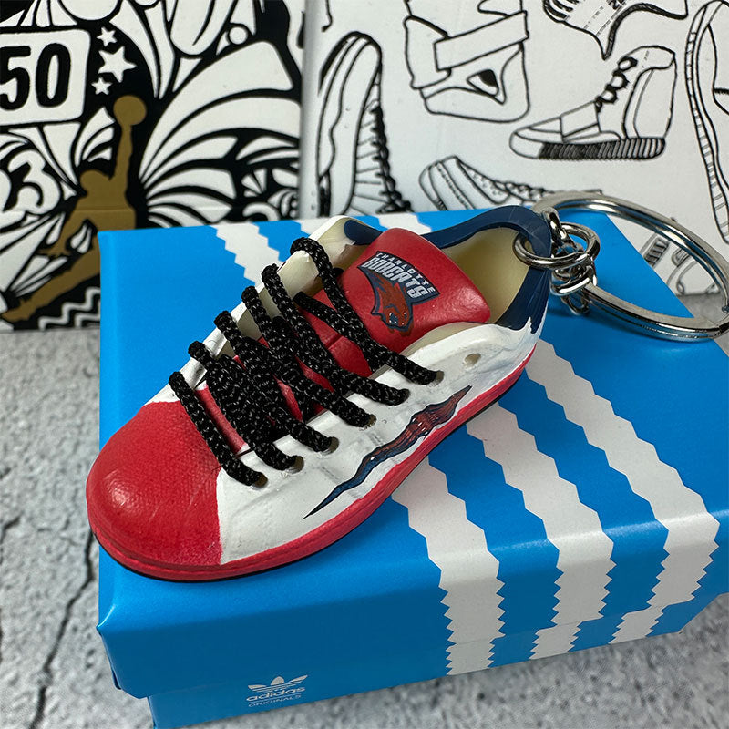 NBA Team Mini Shoe Keychain + Shoe Box - Style-29 - AJ23826503