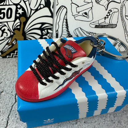 NBA Team Mini Shoe Keychain + Shoe Box - Style-29 - AJ23826503
