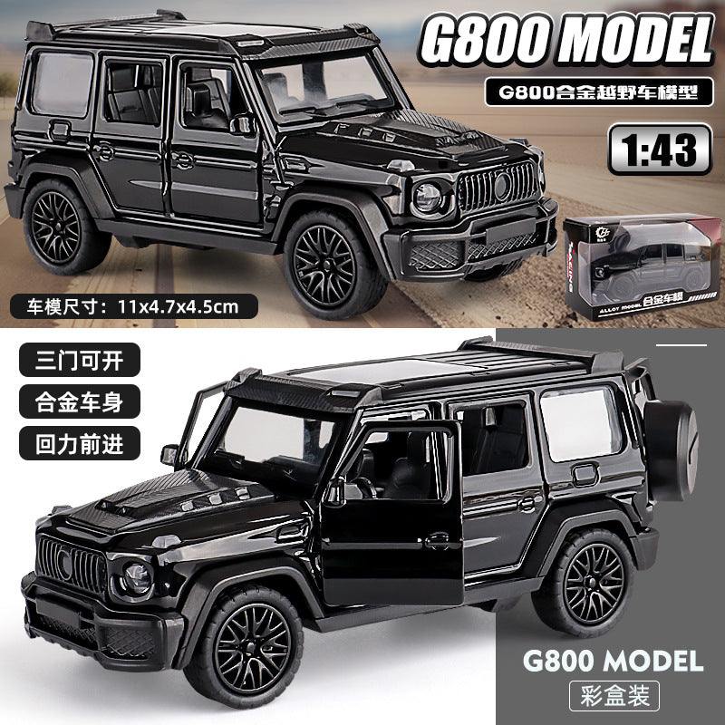 G-Class - Opening Doors - G-Class - Black - Opening Doors + Pull-Back + Bagged