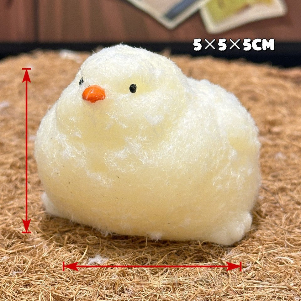 Slow-Rising Soft Cute Stress Relief Squishy Toy - Small Chick - Squeeze Toy