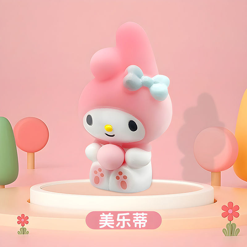 Bubble-Blowing Sanrio Ruby Milk Dragon Squishy Toy - Bubble My Melody