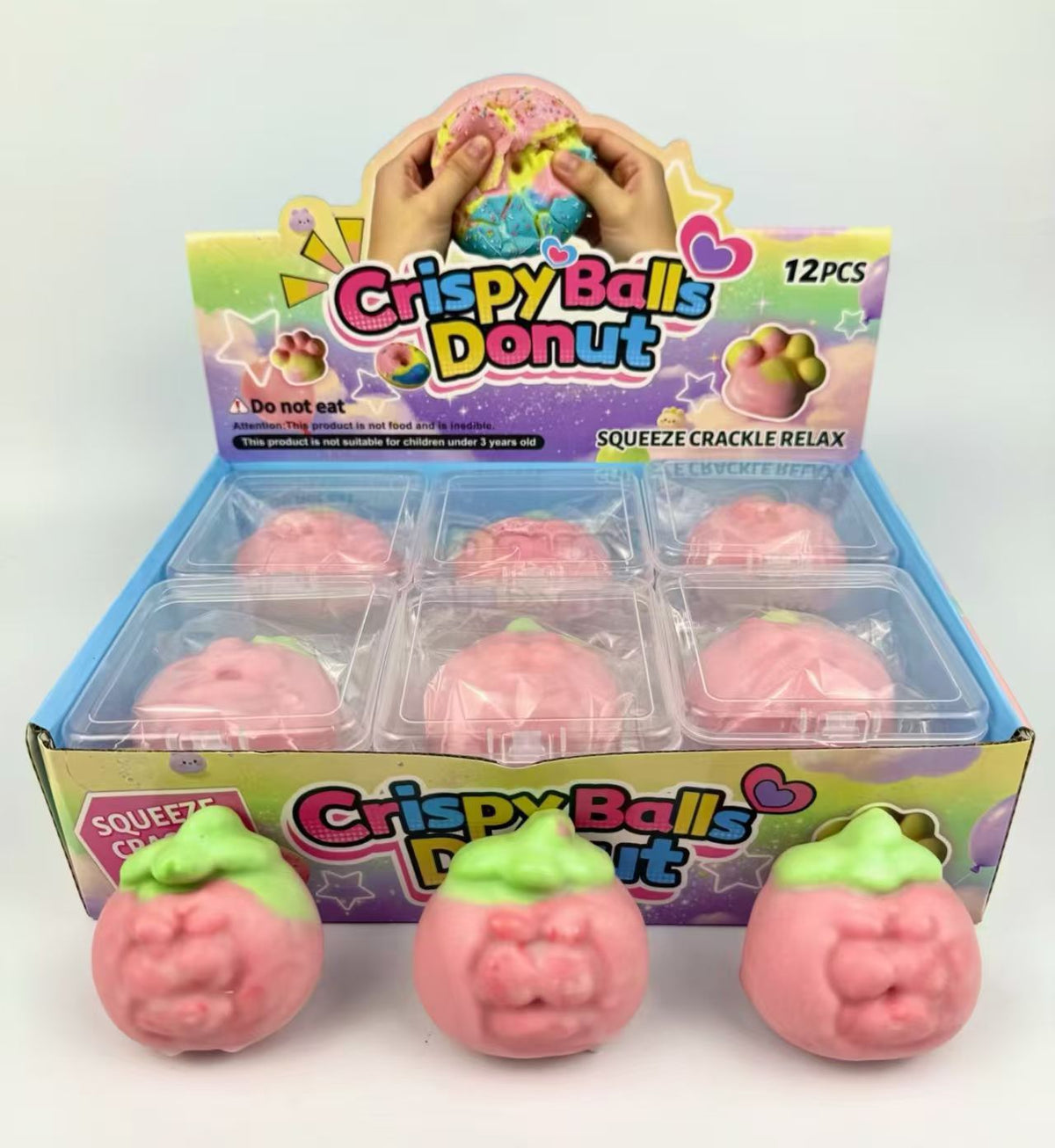 Crunchy Squishy Toy - Crunchy Tomato