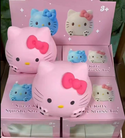 Giant TPR Realistic Squishy Toy - Large Hello Kitty
