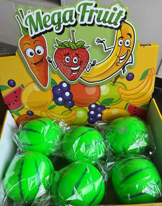 Giant TPR Realistic Squishy Toy - Large Watermelon