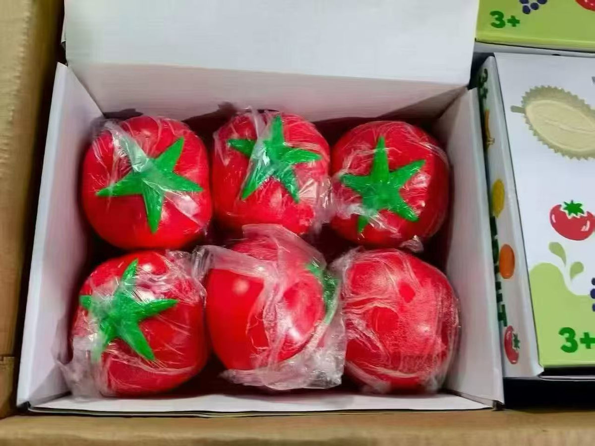 Giant TPR Realistic Squishy Toy - Large Tomato