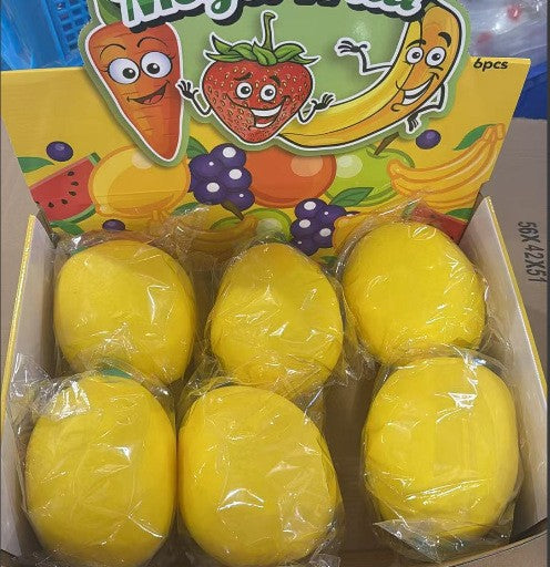 Giant TPR Realistic Squishy Toy - Large Lemon