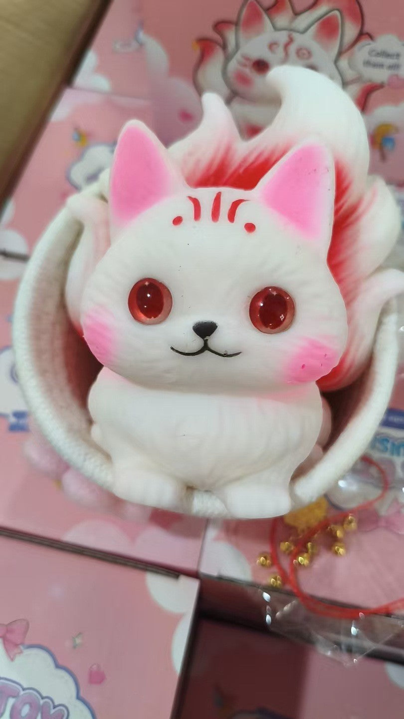 Giant TPR Realistic Squishy Toy - Nine-Tailed Fox I