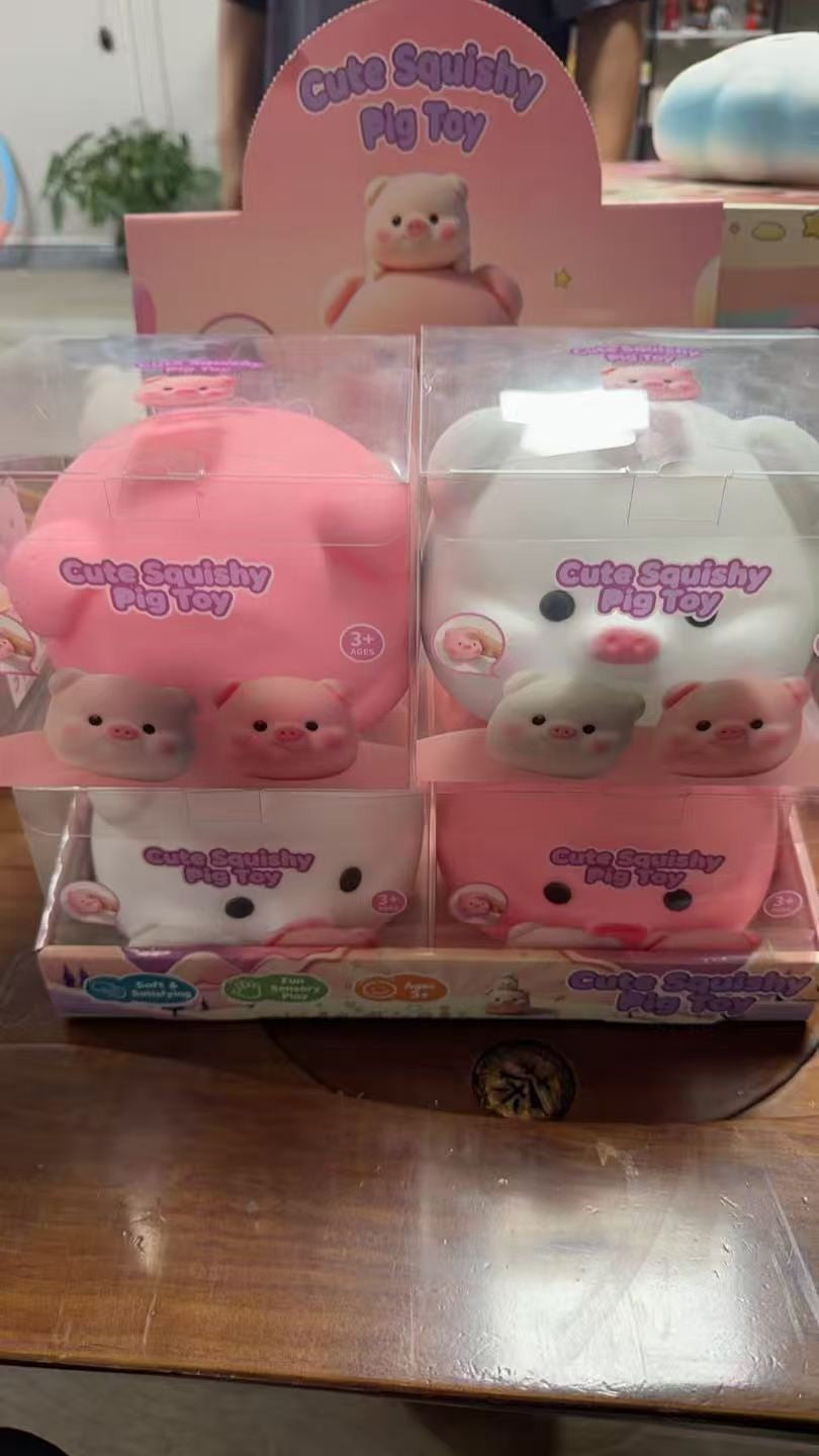 Giant TPR Realistic Squishy Toy - Large Pig Head I