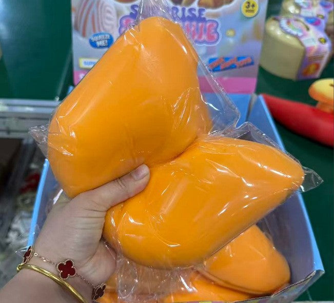 Giant TPR Realistic Squishy Toy - Croissant I