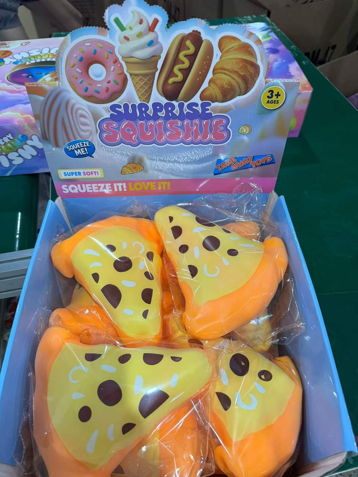Giant TPR Realistic Squishy Toy - Pizza I