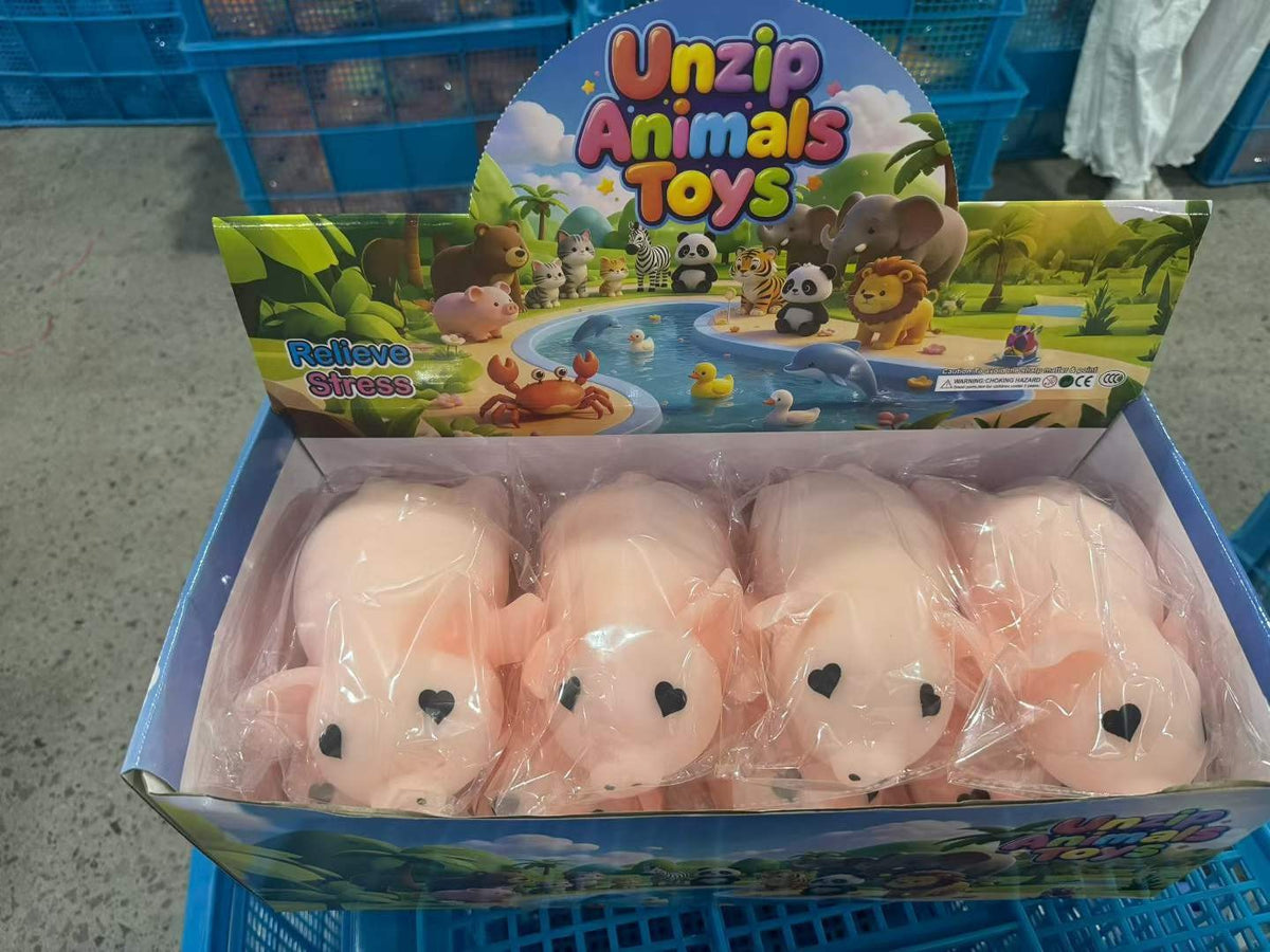 Giant TPR Realistic Squishy Toy - Roast Pig I