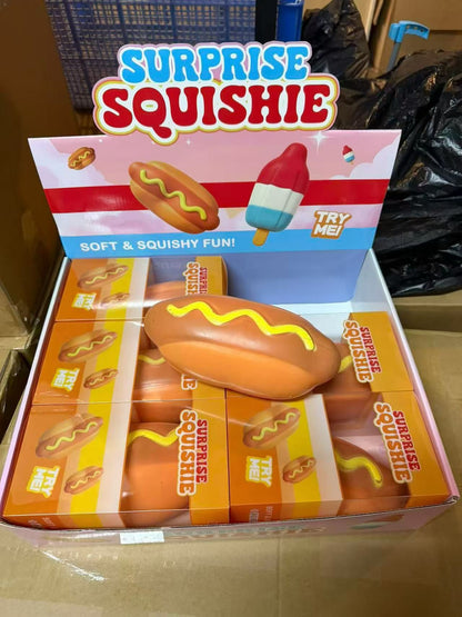 Giant TPR Realistic Squishy Toy - Hot Dog I